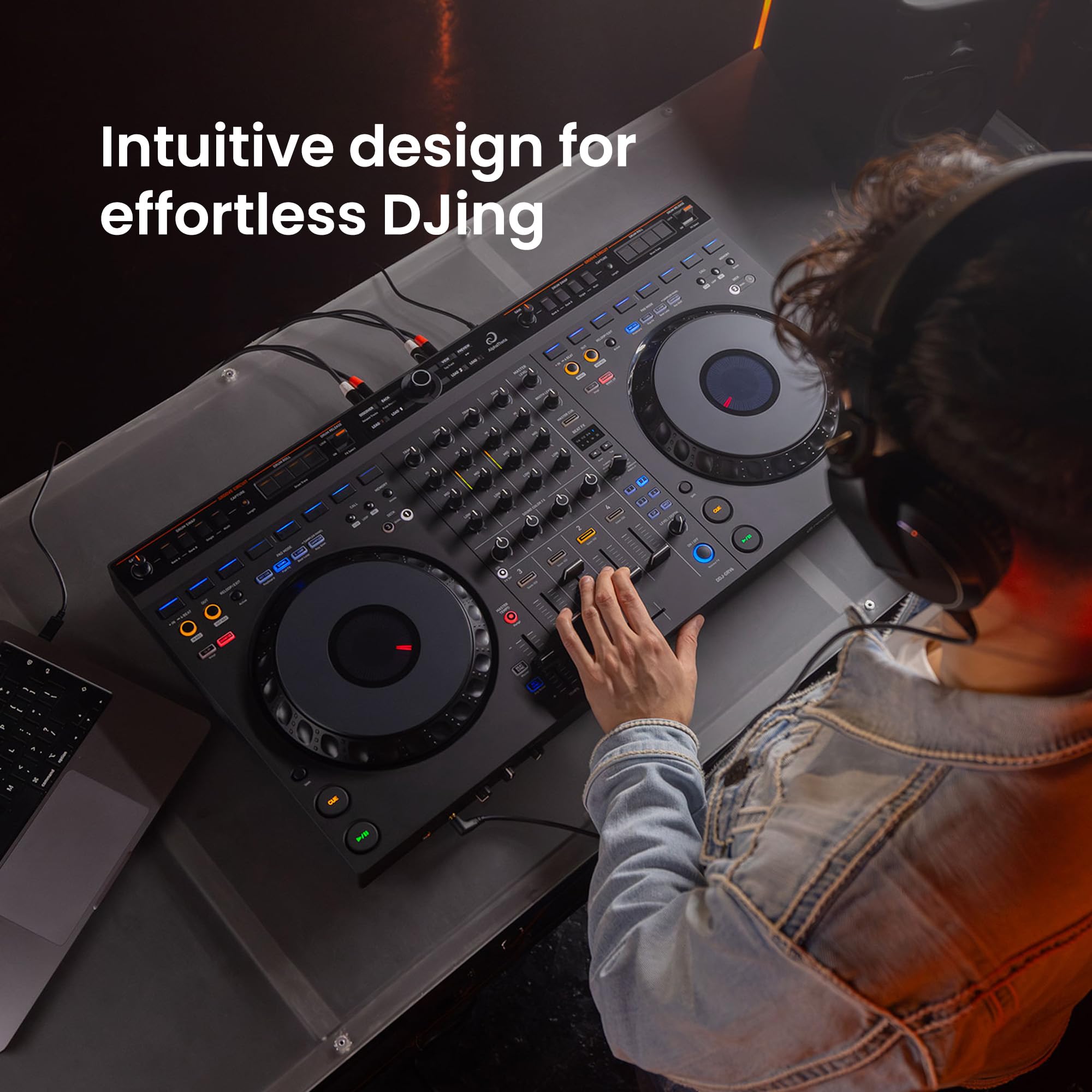 Amazon.com: AlphaTheta DDJ-GRV6 4-Channel Performance DJ